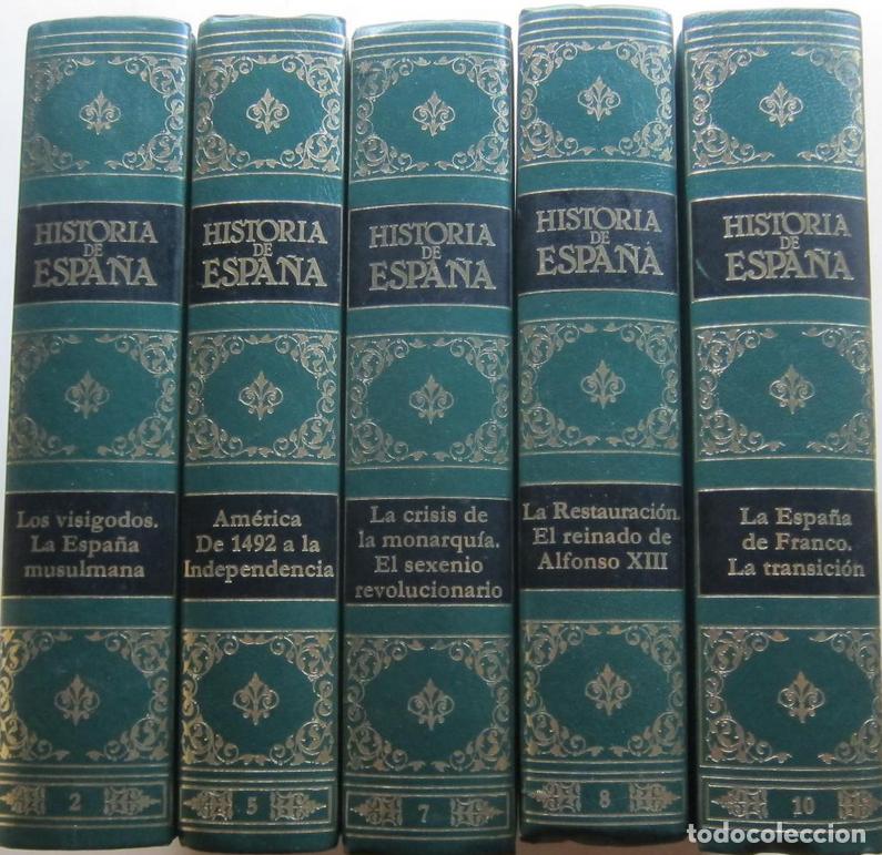 Libros de segunda mano: HISTORIA DE ESPA&Ntilde;A - 2 Y 10 (CLUB INTERNACIONAL DEL LIBRO) 2 VOL. HISTORIA