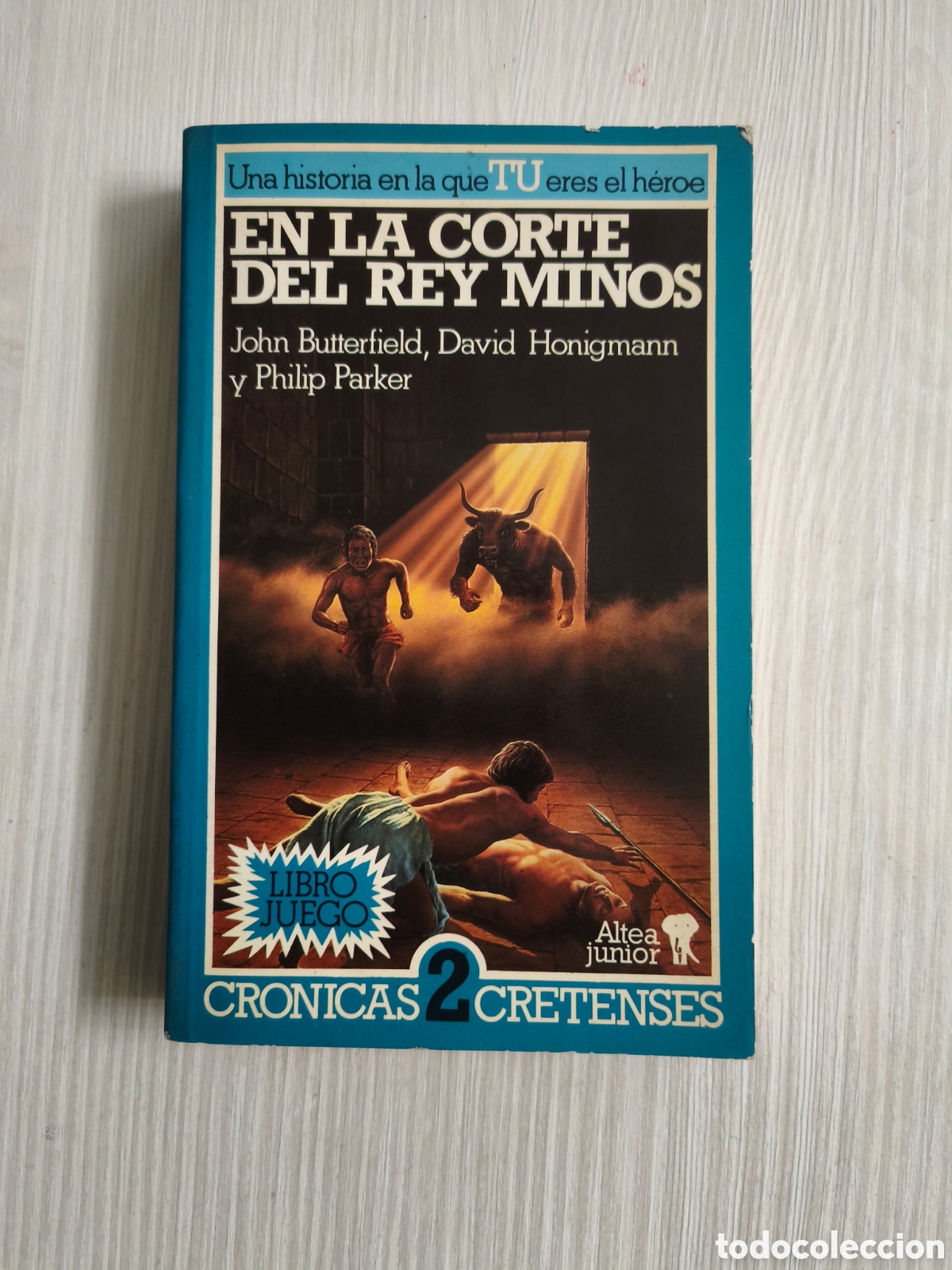 Libros de segunda mano: CRONICAS CRETENSES EN LA CORTE DEL REY MINOS LIBRO JUEGO ALTEA