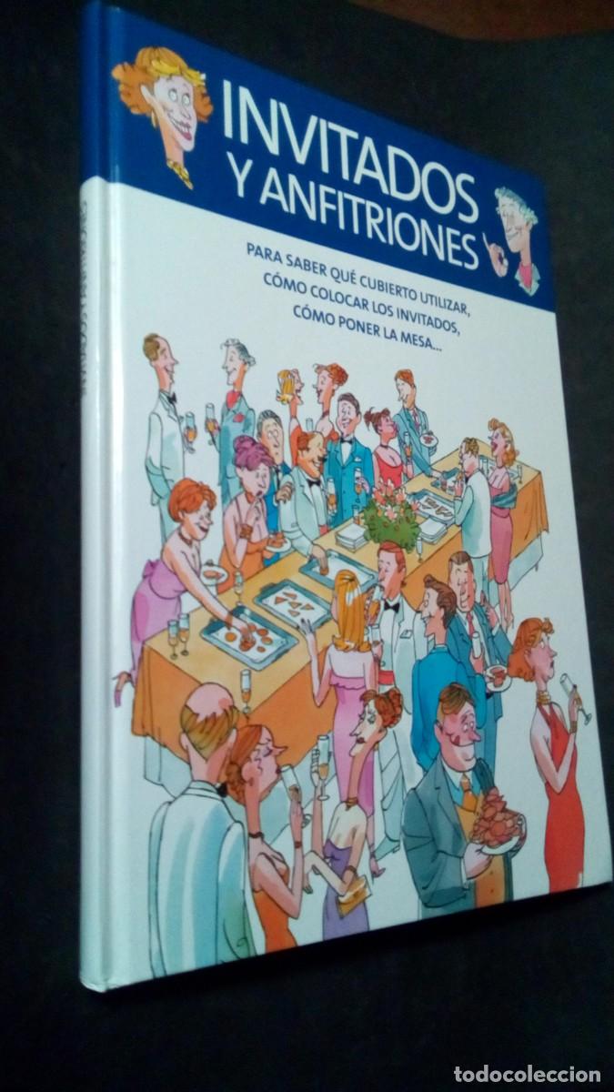 Libros de segunda mano: Invitados y anfitriones. como poner bien la mesa Editorial Planeta 1984