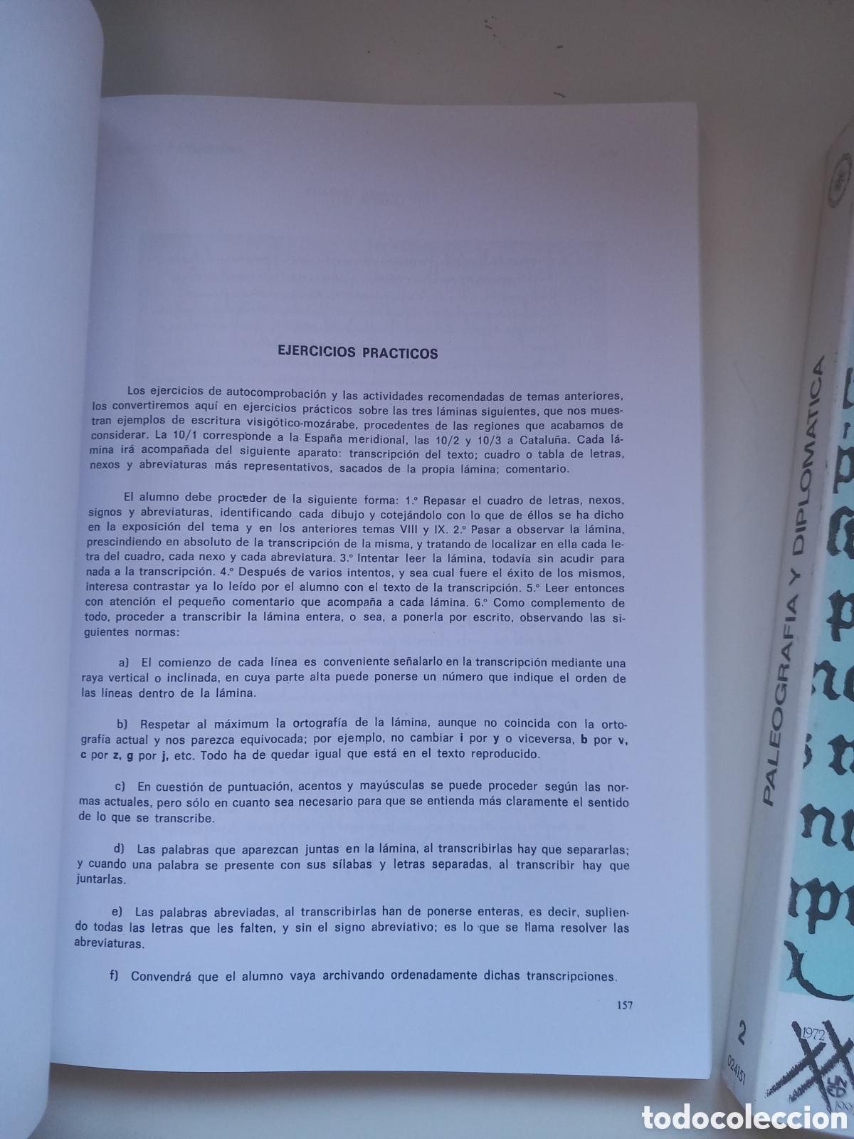 Libros de segunda mano: Paleografia y diplomatica UNED, 2 libros - Foto 7
