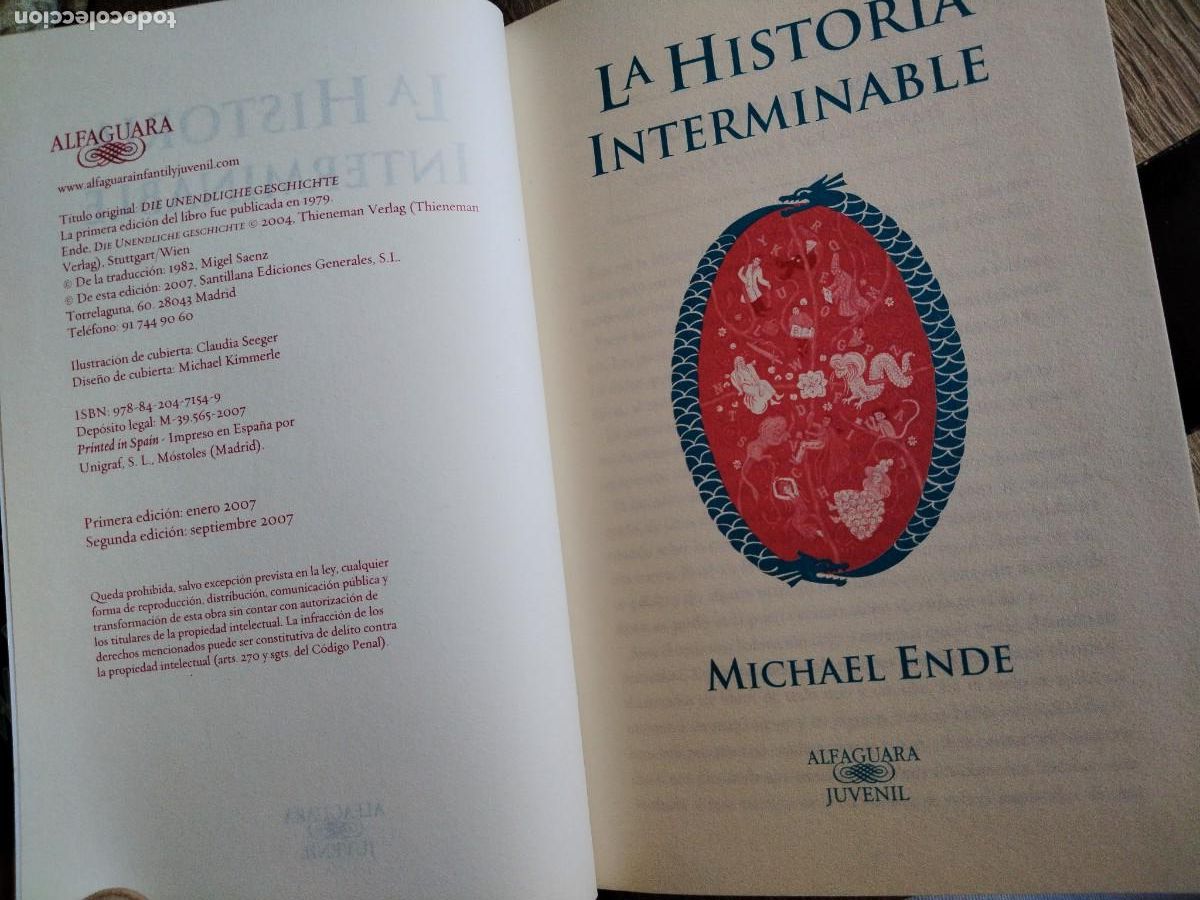 Libros de segunda mano: La historia interminable- Michael Ende - Foto 5
