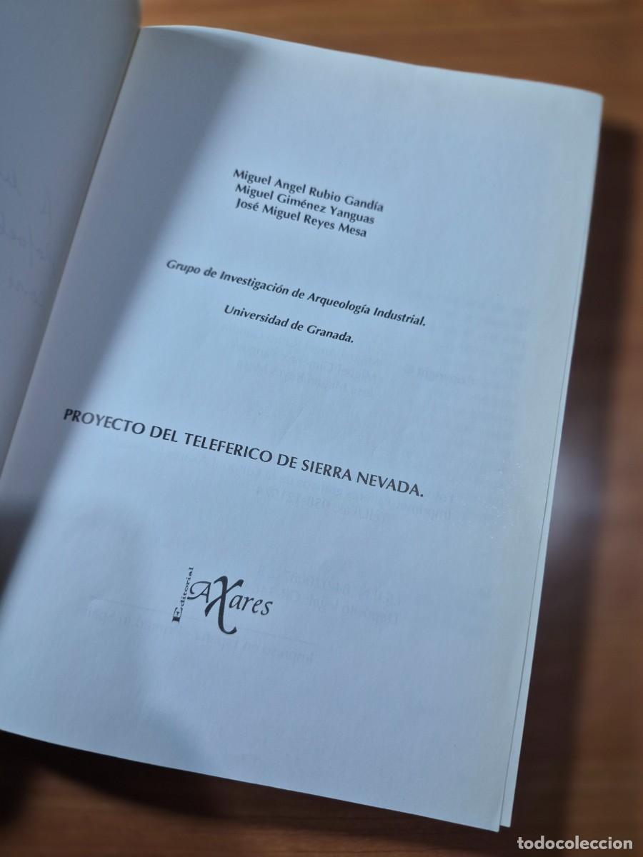 Libros de segunda mano: Proyecto del telef&eacute;rico de Sierra Nevada - Foto 3