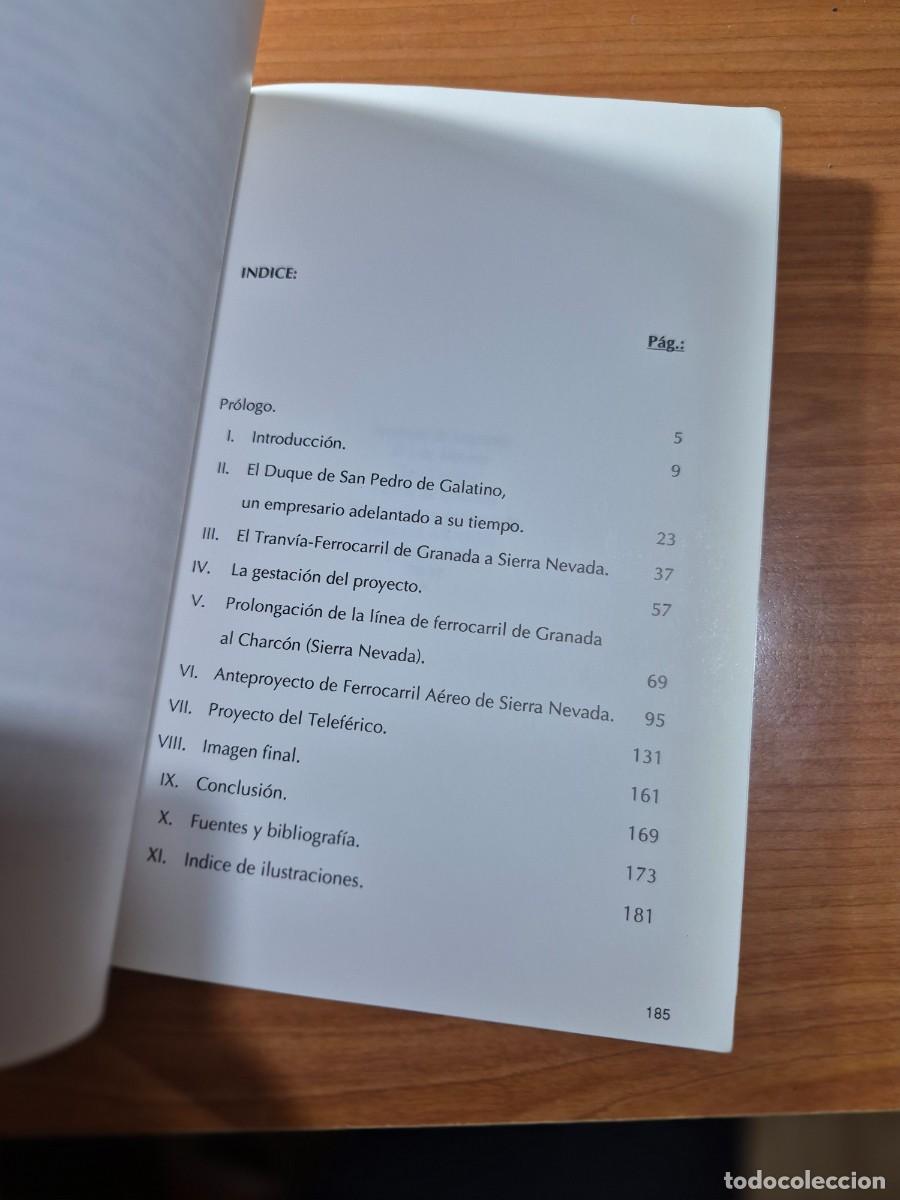 Libros de segunda mano: Proyecto del telef&eacute;rico de Sierra Nevada - Foto 4