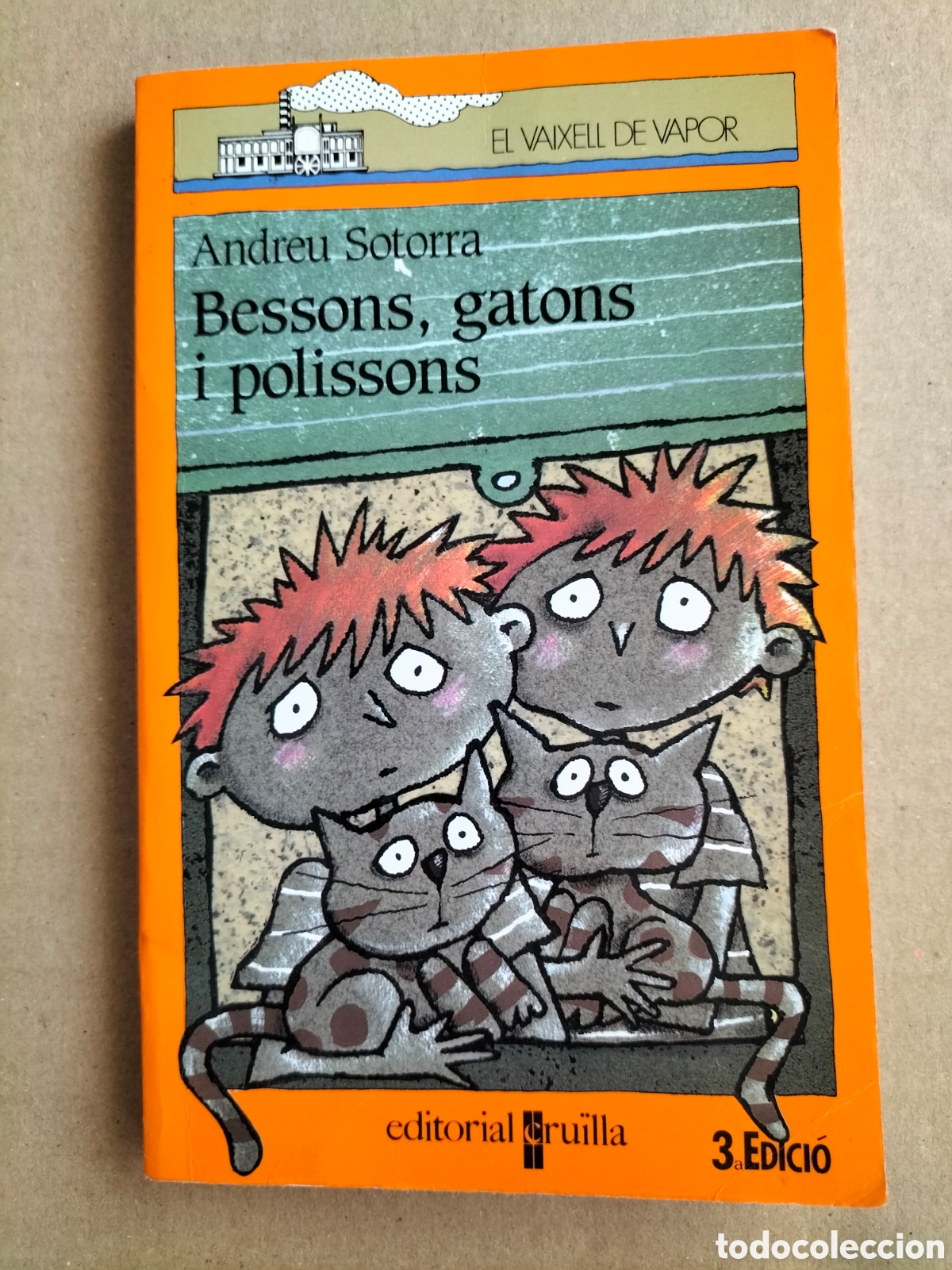 Libros de segunda mano: Bessons, gatons i polissons. Andreu Sotorra. El vaixell de vapor 76. Editorial cru&iuml;lla, 1999. Llibre