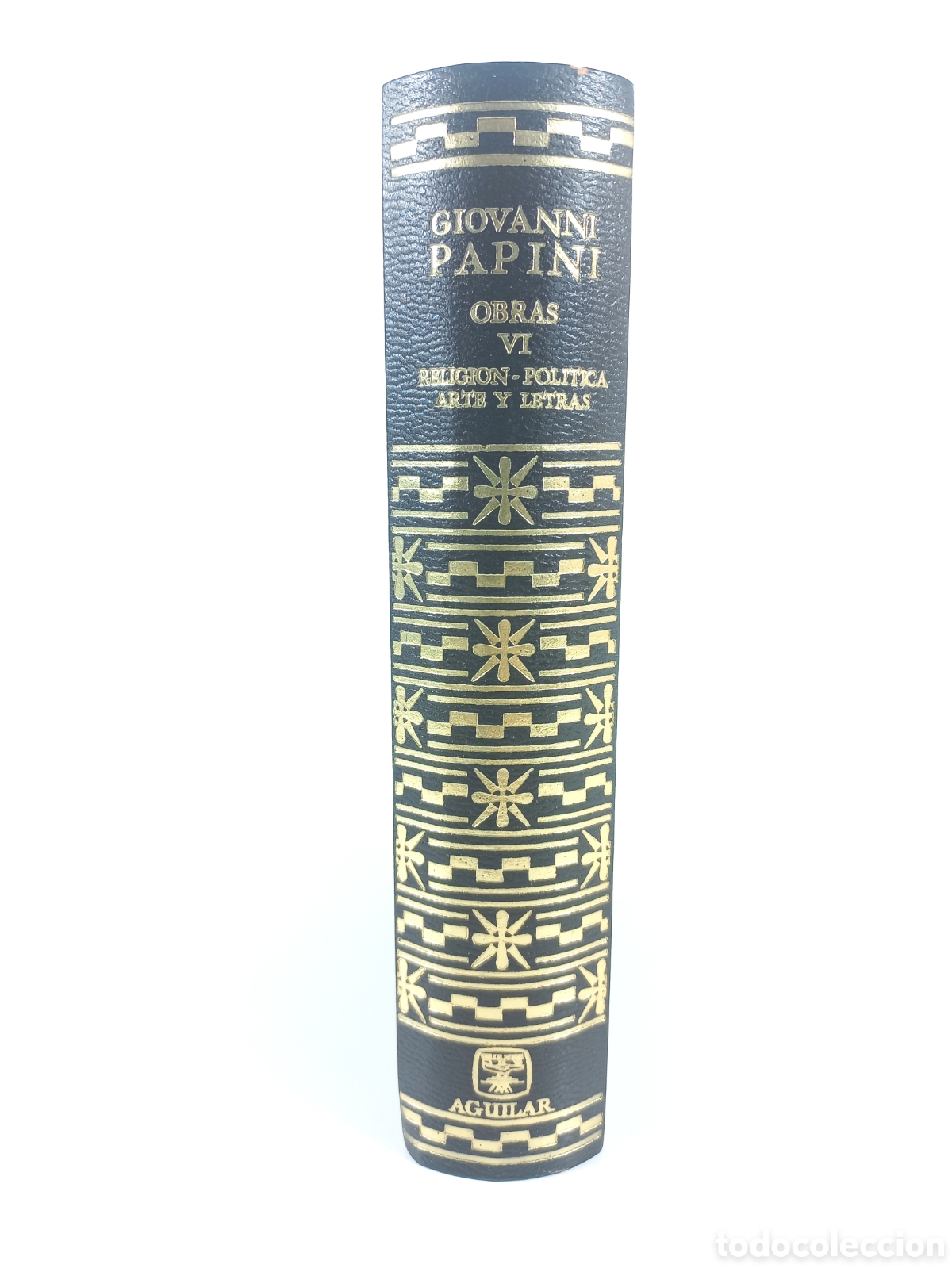 Libros de segunda mano: Obras VI Giovanni Papini. Aguilar, colecci&oacute;n Autores Modernos, 1969. Ilustrado.