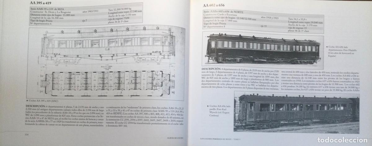 Libros de segunda mano: Los Coches perdidos de renfe (I), los coches con caja de madera - Foto 6