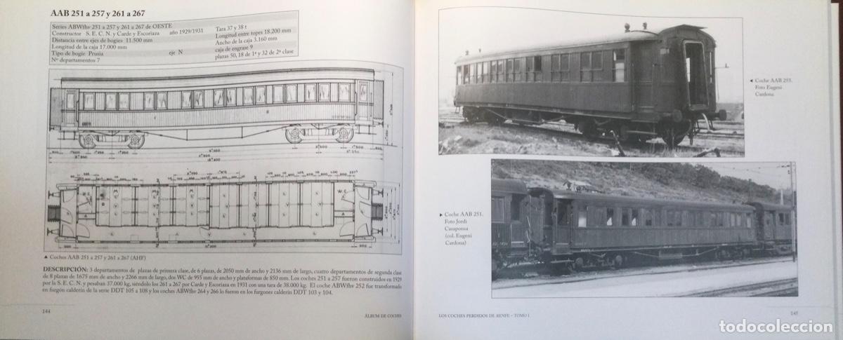 Libros de segunda mano: Los Coches perdidos de renfe (I), los coches con caja de madera - Foto 7