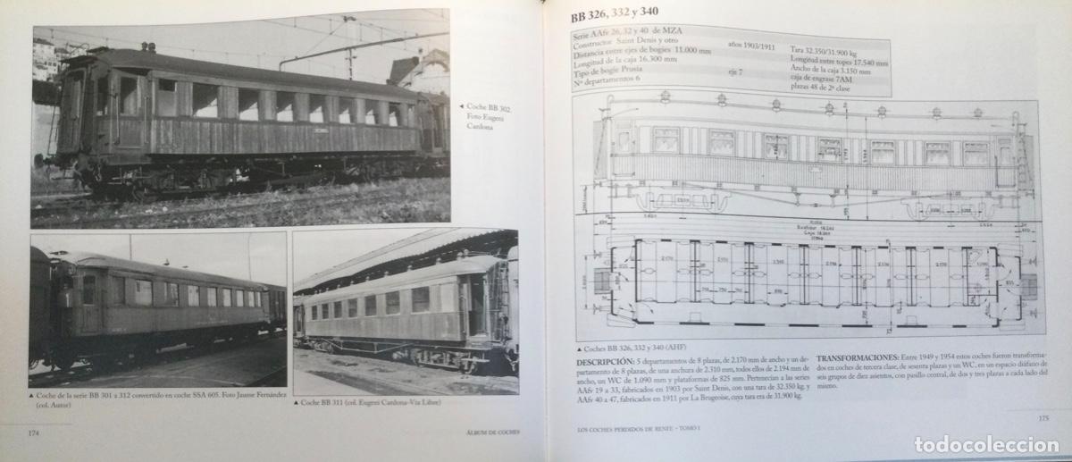 Libros de segunda mano: Los Coches perdidos de renfe (I), los coches con caja de madera - Foto 9