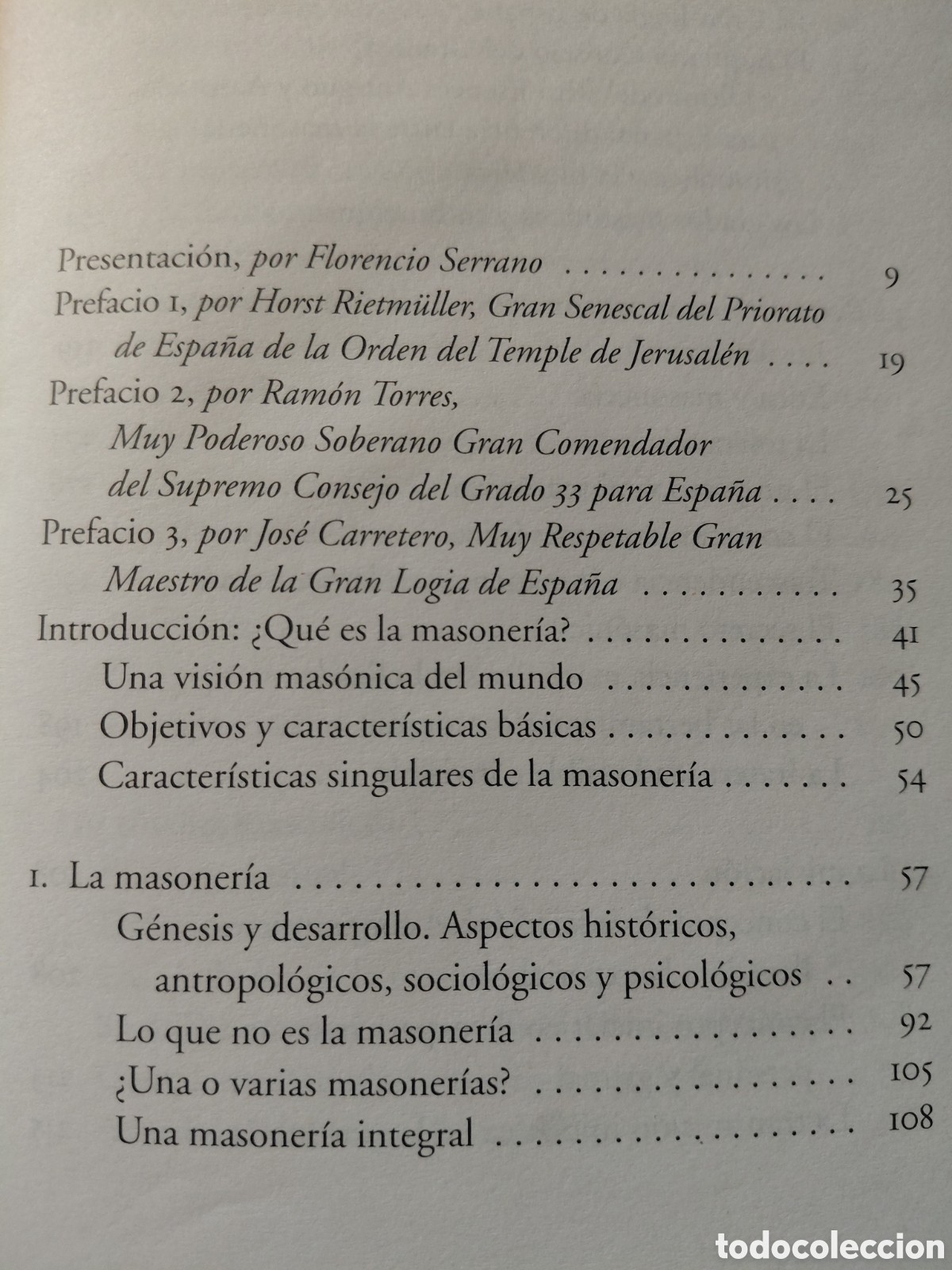 Libros de segunda mano: La masoner&iacute;a F. Serrano , X Altarriba - Foto 3