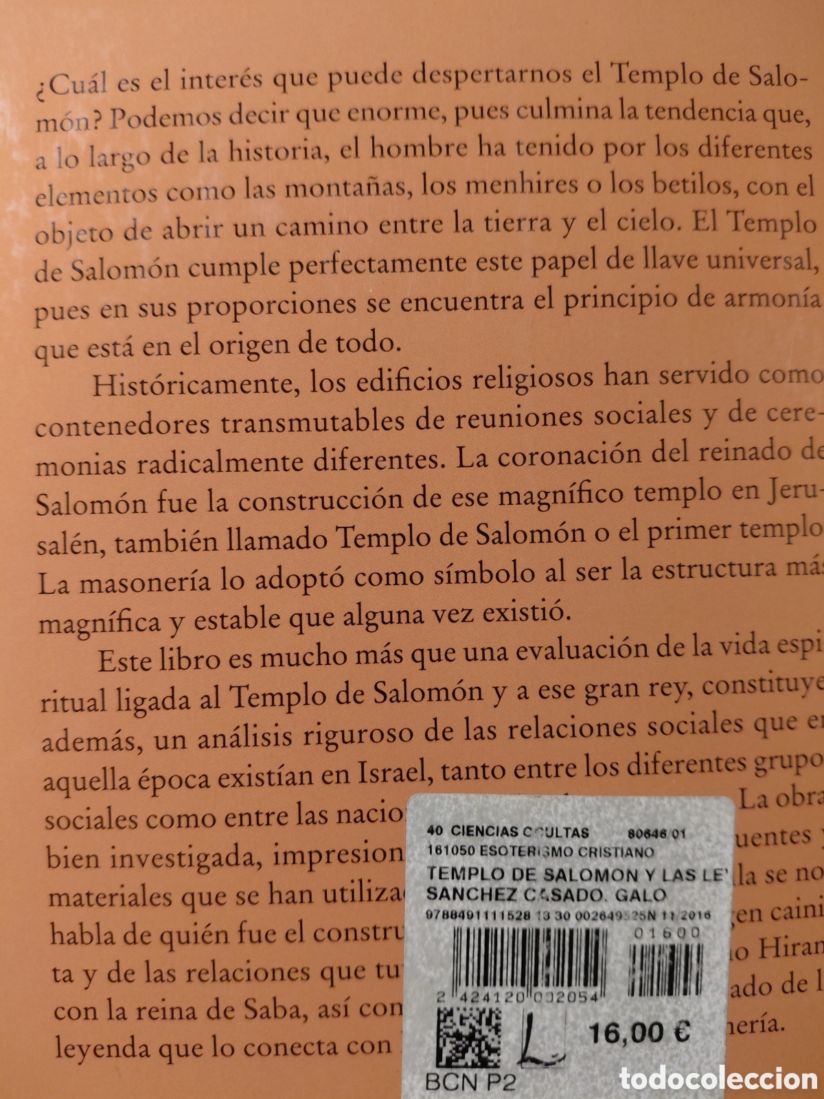 Libros de segunda mano: El remplo de Salom&oacute;n y las leyendas masonicas - Foto 2