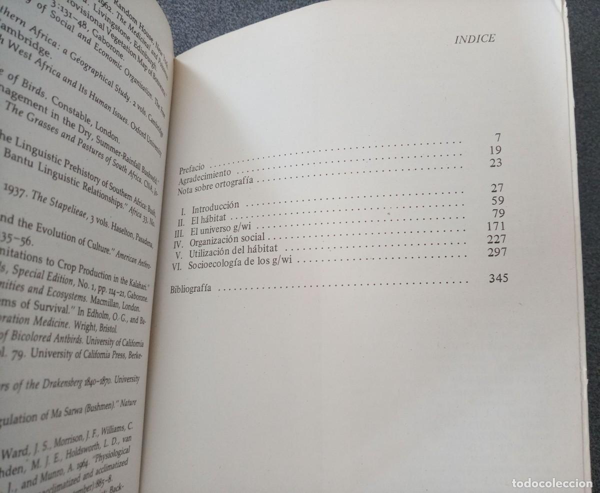 Libros de segunda mano: Cazadores Del Desierto G.Silberbauer - Foto 7