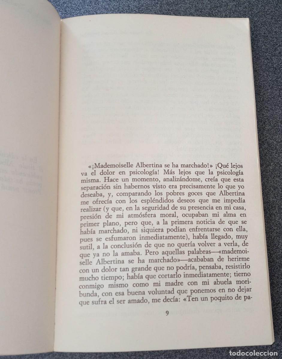 Libros de segunda mano: En Busca Del Tiempo Perdido Marcel Proust - Foto 4