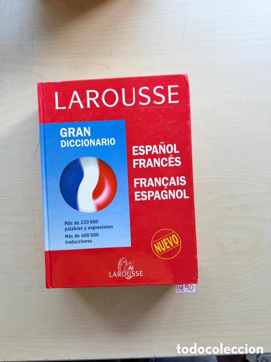Libros de segunda mano: Libro larousse gran diccionario espa&ntilde;ol franc&eacute;s