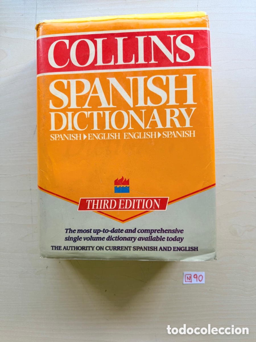 Libros de segunda mano: Libro collins spanish dictionary - Foto 1