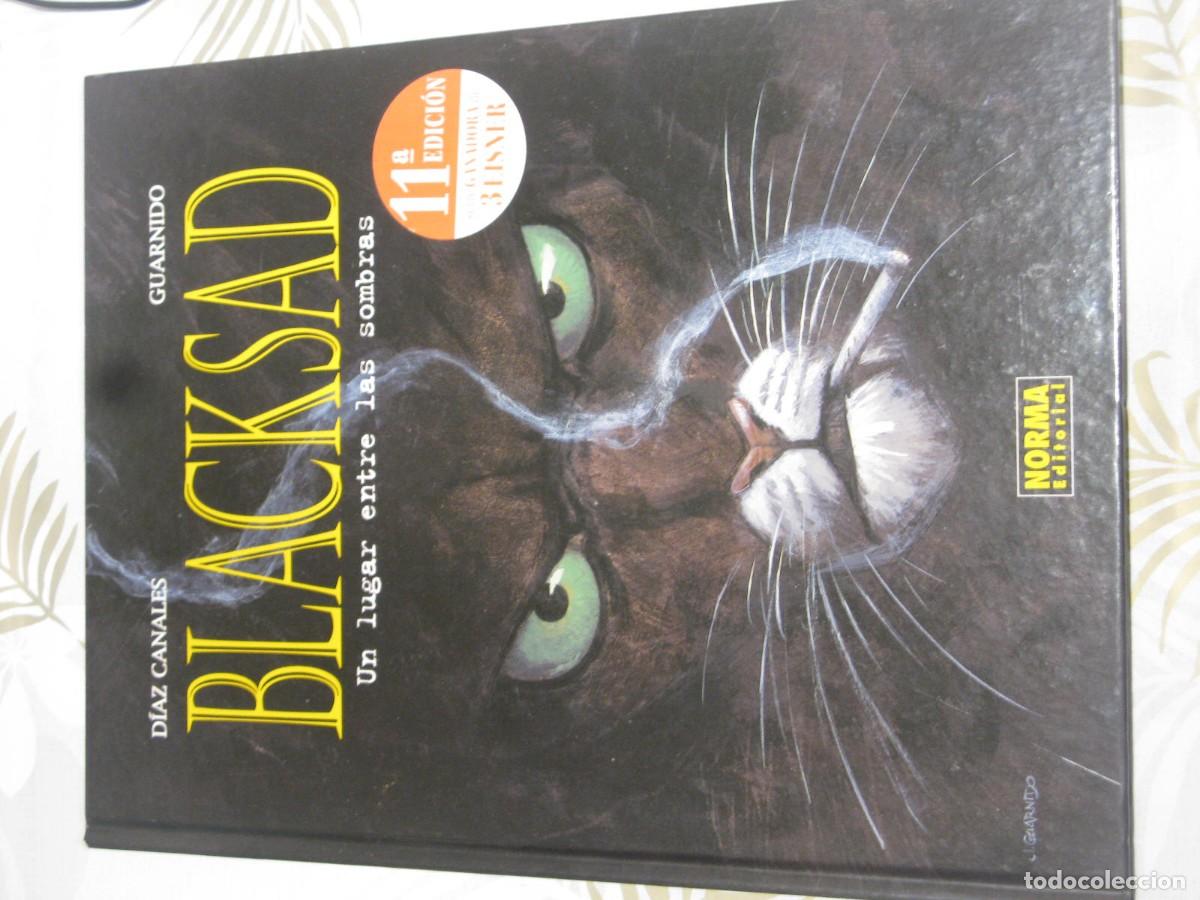 Libros de segunda mano: FIRMADO!! D&Iacute;AZ CANALES / GUARNIDO - BLACKSAD N&ordm;1 UN LUGAR ENTRE LAS SOMBRAS. NORMA