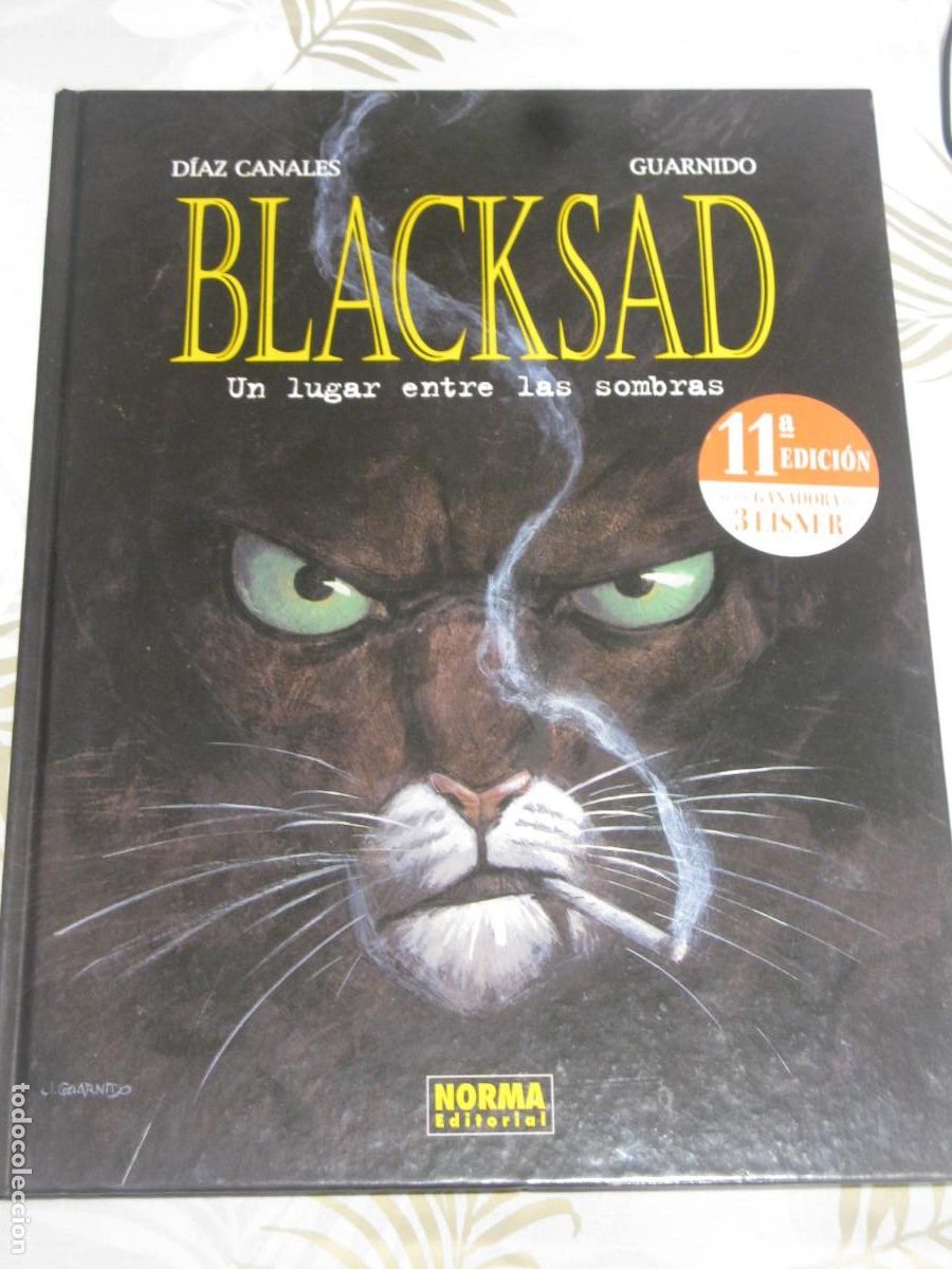 Libros de segunda mano: FIRMADO!! D&Iacute;AZ CANALES / GUARNIDO - BLACKSAD N&ordm;1 UN LUGAR ENTRE LAS SOMBRAS. NORMA