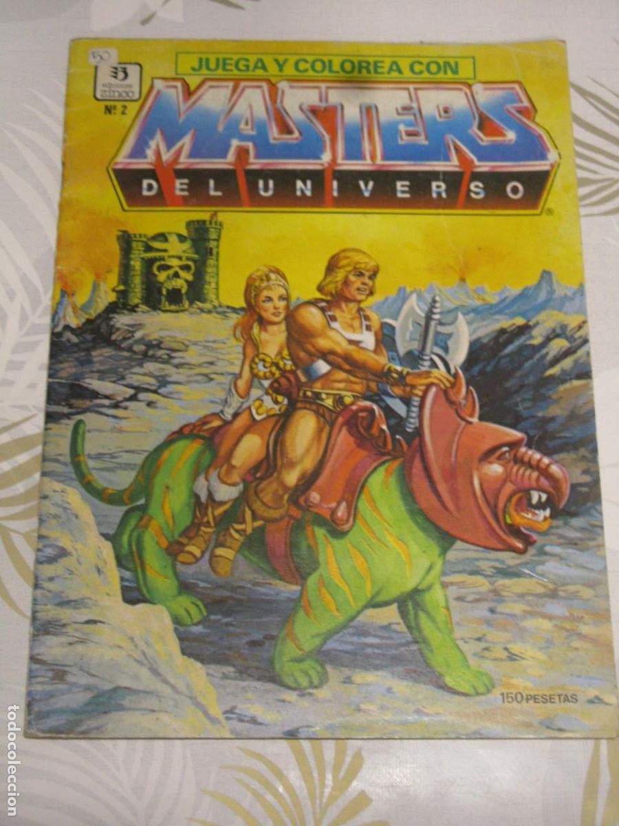 Libros de segunda mano: Masters del Universo - Juega y Colorea N&ordm; 2 - Zinco (1984)