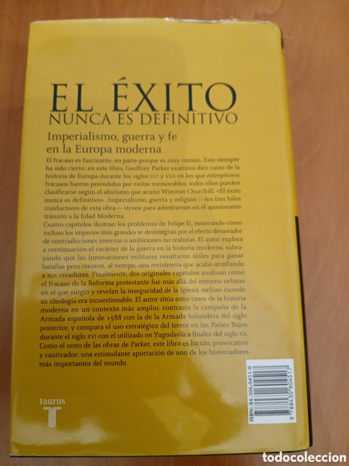 Libros de segunda mano: El &eacute;xito nunca es definitivo. George Parker. - Foto 2
