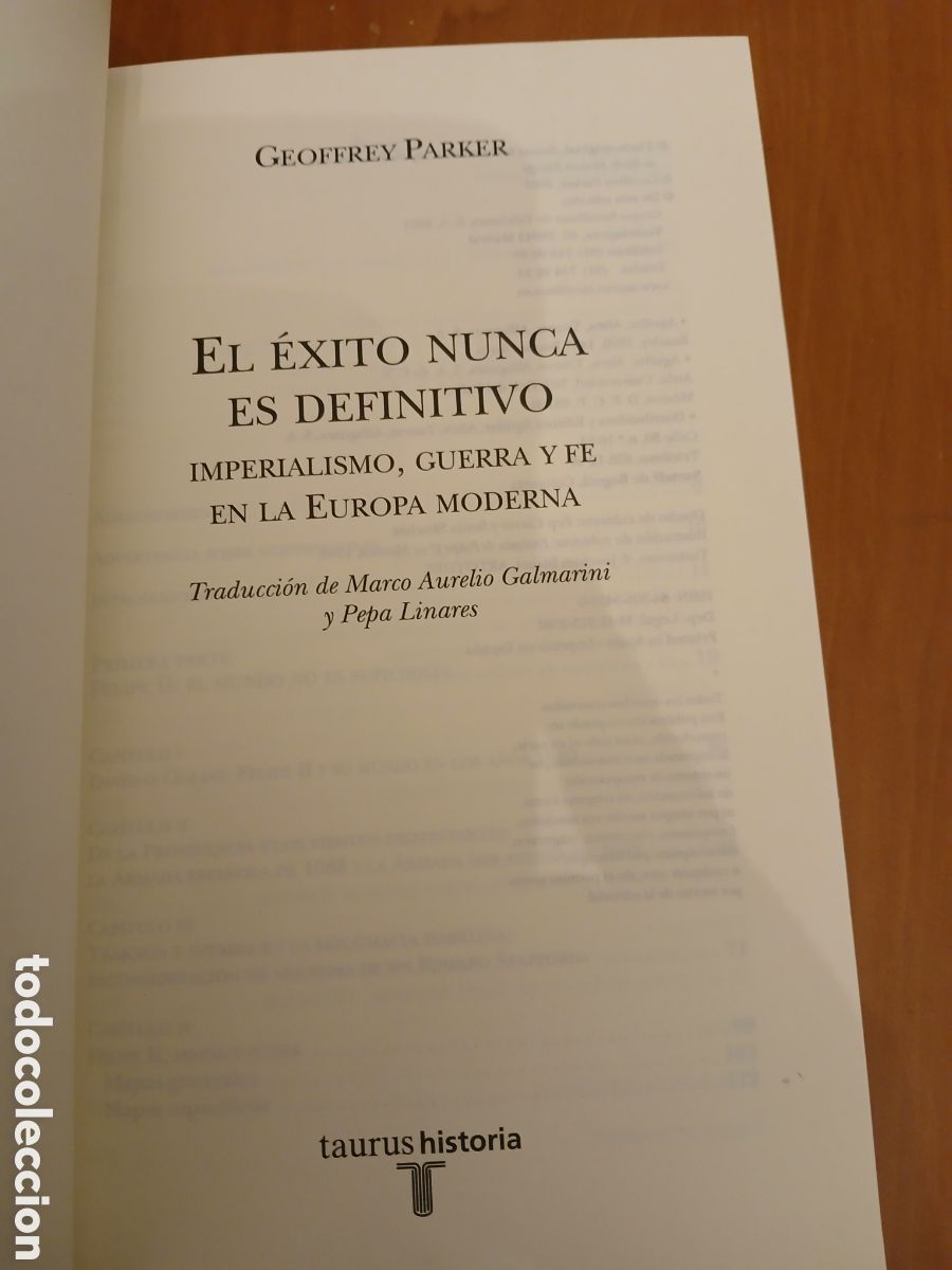 Libros de segunda mano: El &eacute;xito nunca es definitivo. George Parker. - Foto 3