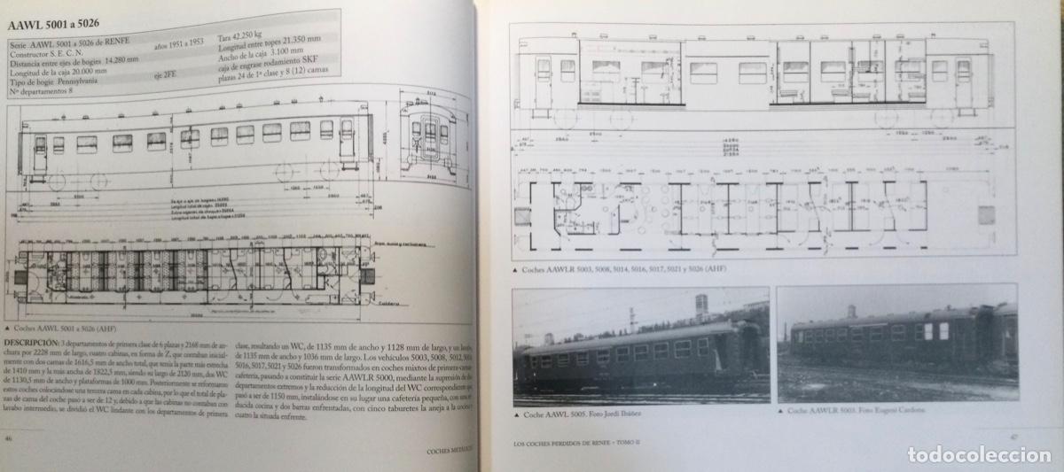 Libros de segunda mano: Coches perdidos de RENFE, los coches met&aacute;licos - Foto 6
