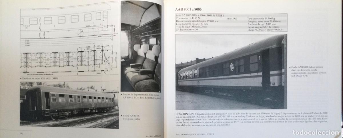 Libros de segunda mano: Coches perdidos de RENFE, los coches met&aacute;licos - Foto 7