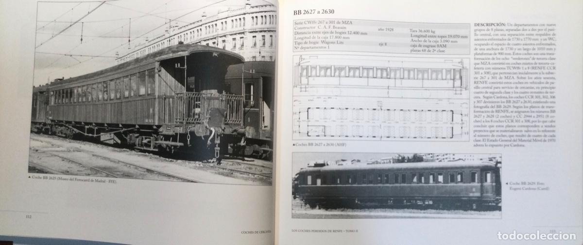 Libros de segunda mano: Coches perdidos de RENFE, los coches met&aacute;licos - Foto 9