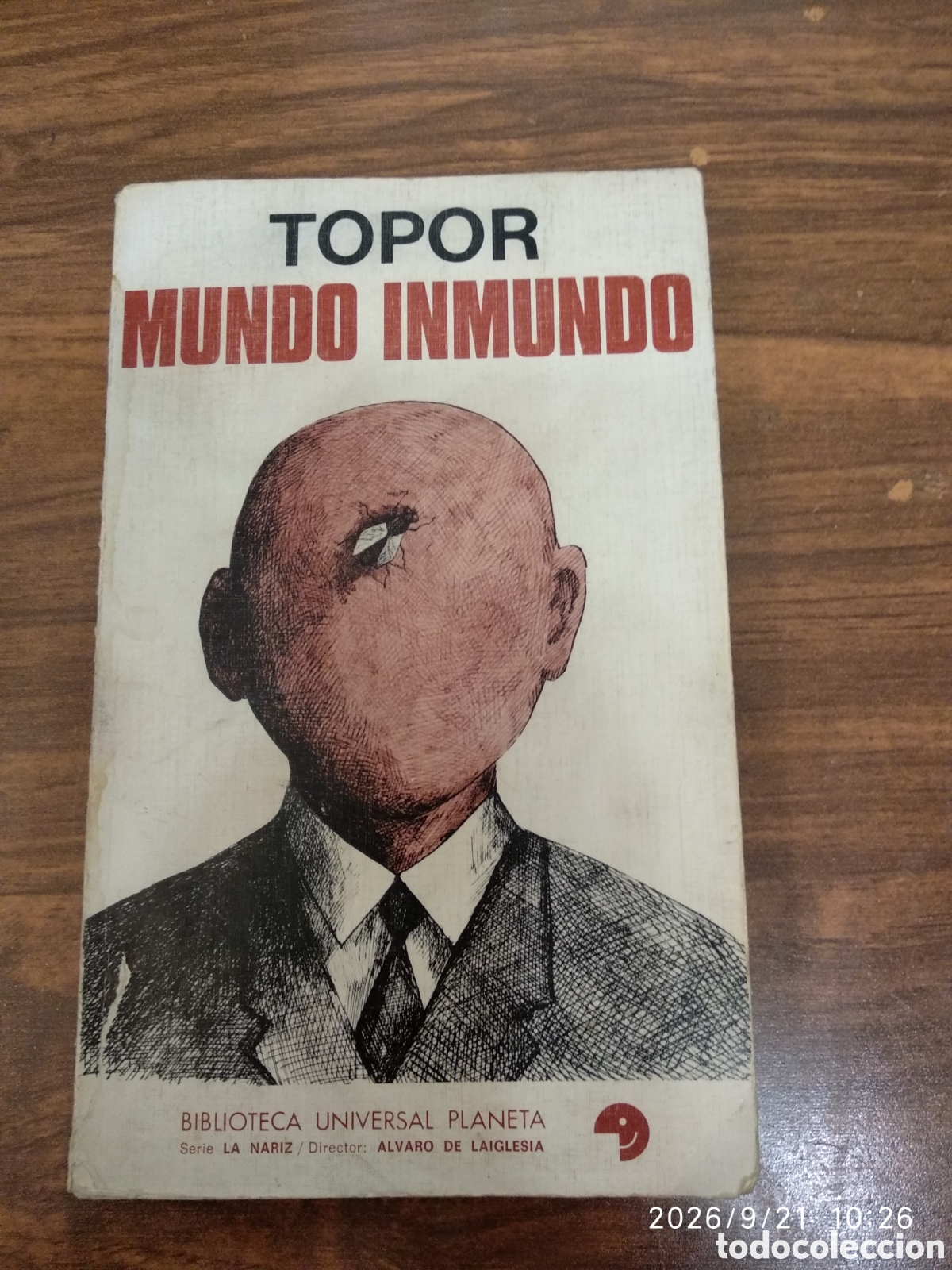 Libros de segunda mano: Topor mundo inmundo (serie La Nariz)