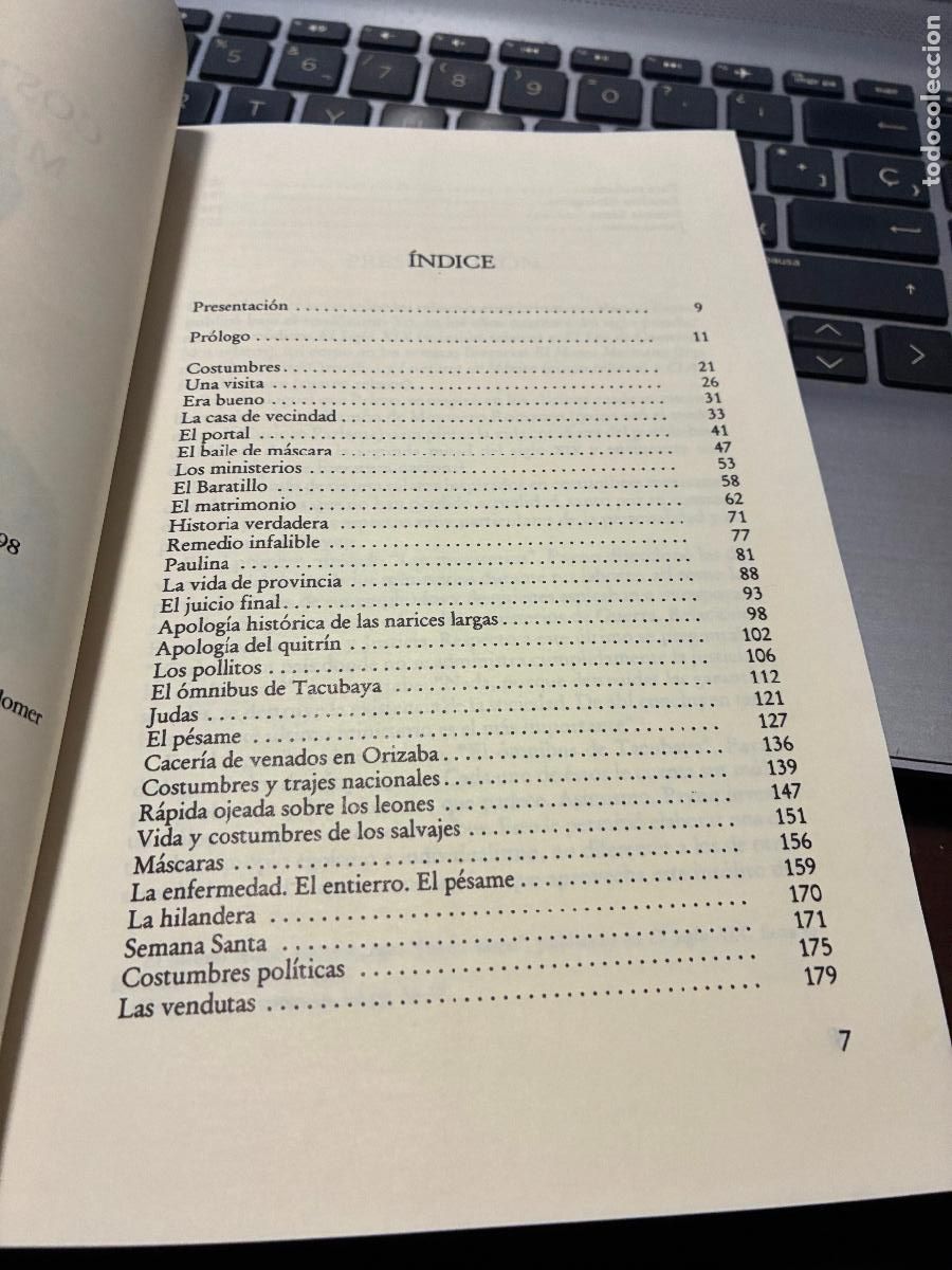Libros de segunda mano: COSTUMBRES MEXICANAS, OBRAS COMPLETAS IV, Manuel Payno - Foto 2
