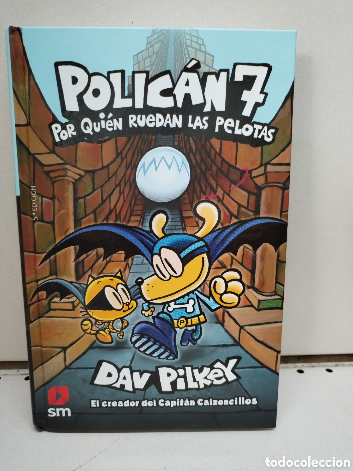 Libri di seconda mano: Polic&aacute;n 7: Por qui&eacute;n ruedan las pelotas - Pilkey, Dav