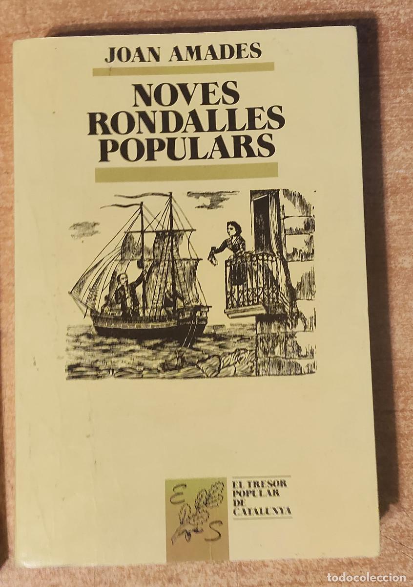 Libros de segunda mano: &rdquo;Noves rondalles populars&rdquo; del folklorista Joan Amades . Colecci&oacute;n El tresor popular de Catalunya