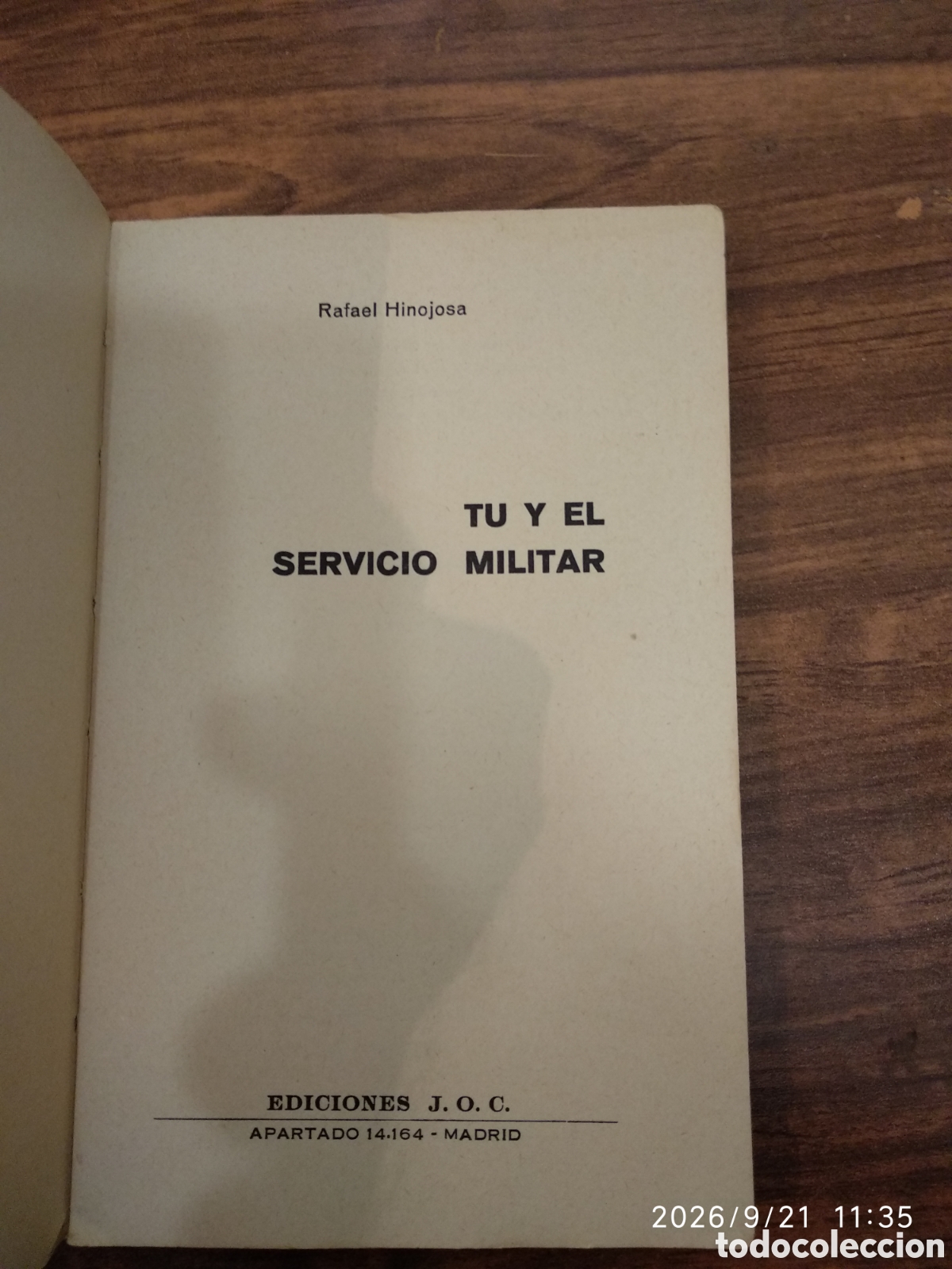 Libros de segunda mano: T&uacute; y el servicio militar (Rafael Hinojosa) - Foto 12