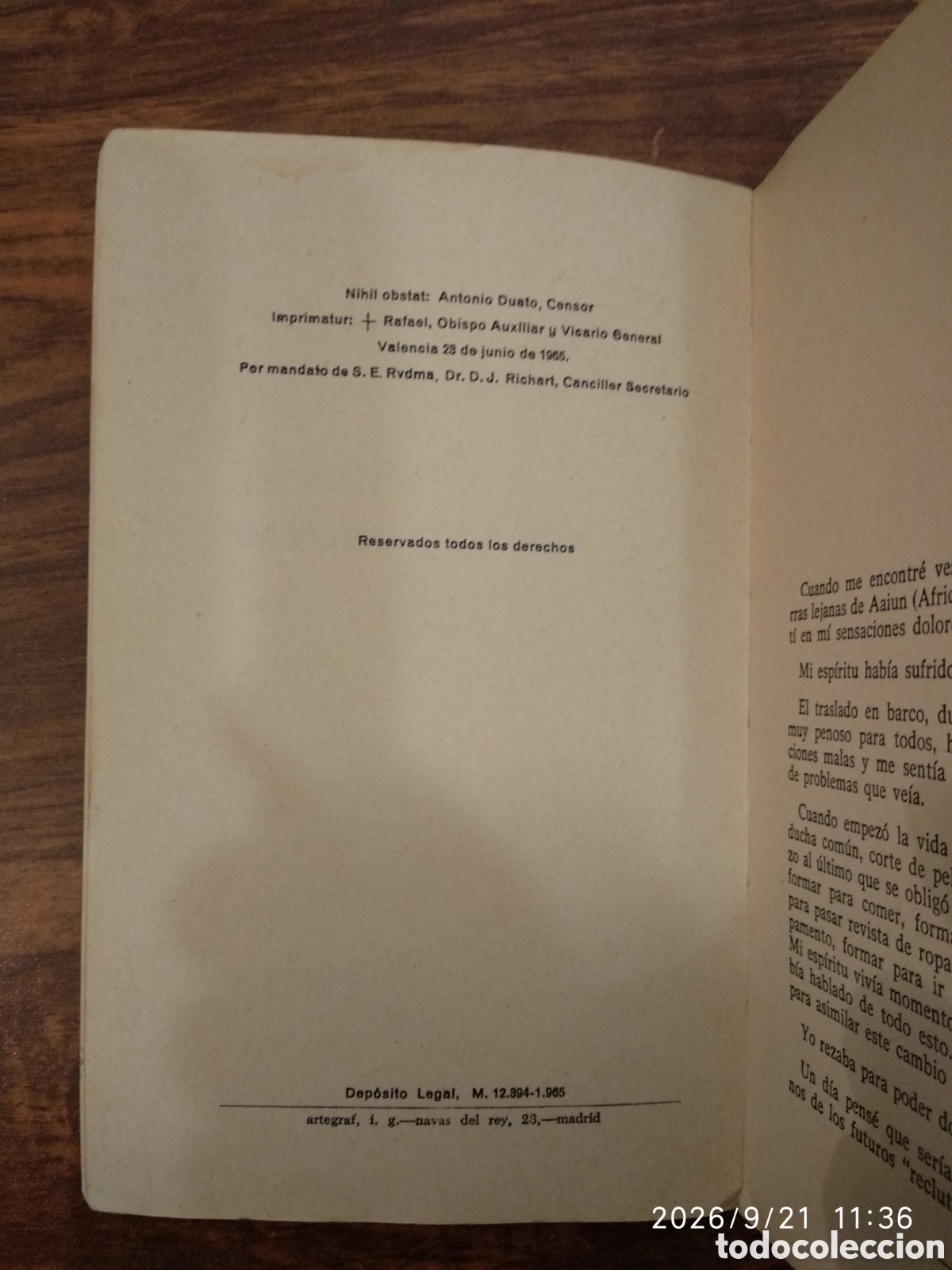 Libros de segunda mano: T&uacute; y el servicio militar (Rafael Hinojosa) - Foto 14