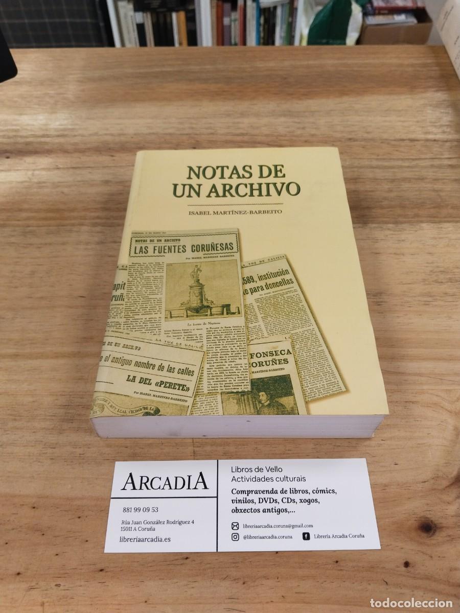 Libros de segunda mano: Notas de un archivo - Isabel Mart&iacute;nez-Barbeito