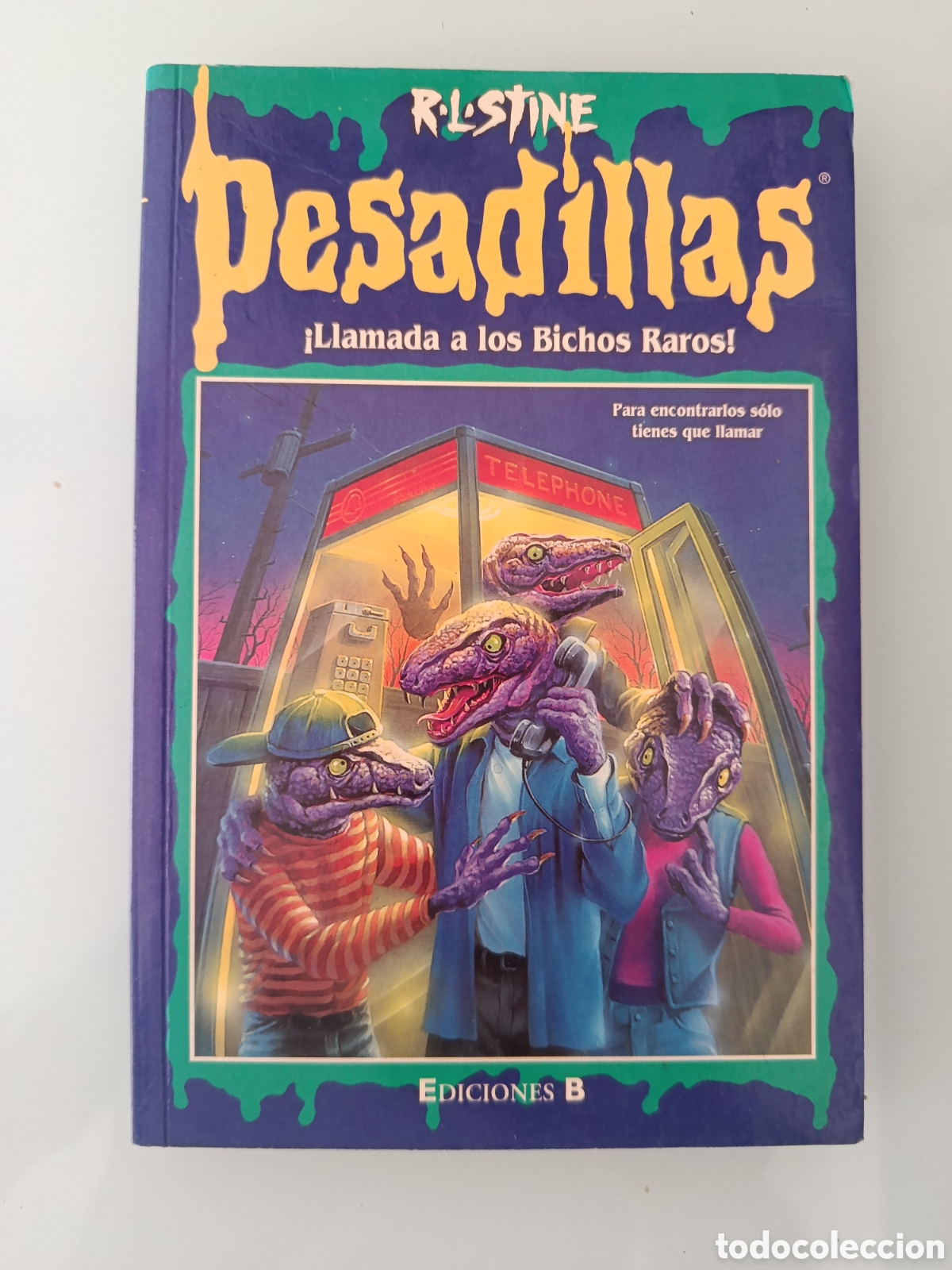 Libros de segunda mano: LLAMADA A LOS BICHOS RAROS PESADILLAS R. L. STINE