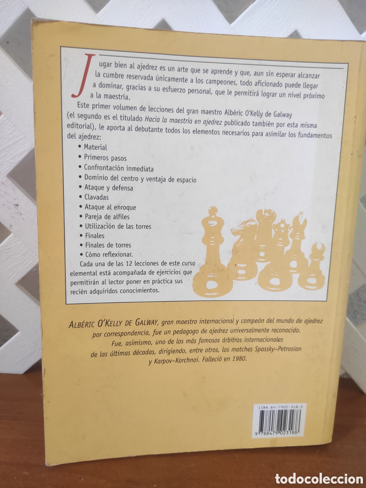Libros de segunda mano: C&oacute;mo progresar r&aacute;pidamente en ajedrez - Alb&eacute;ric OKelly - Foto 2