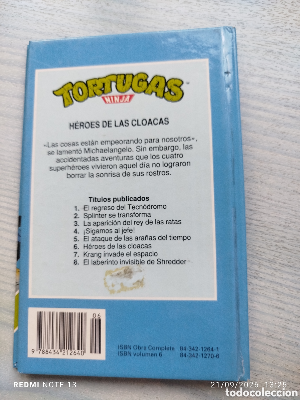Libros de segunda mano: Tortugas ninja .h&eacute;roes de las cloacas - Foto 2