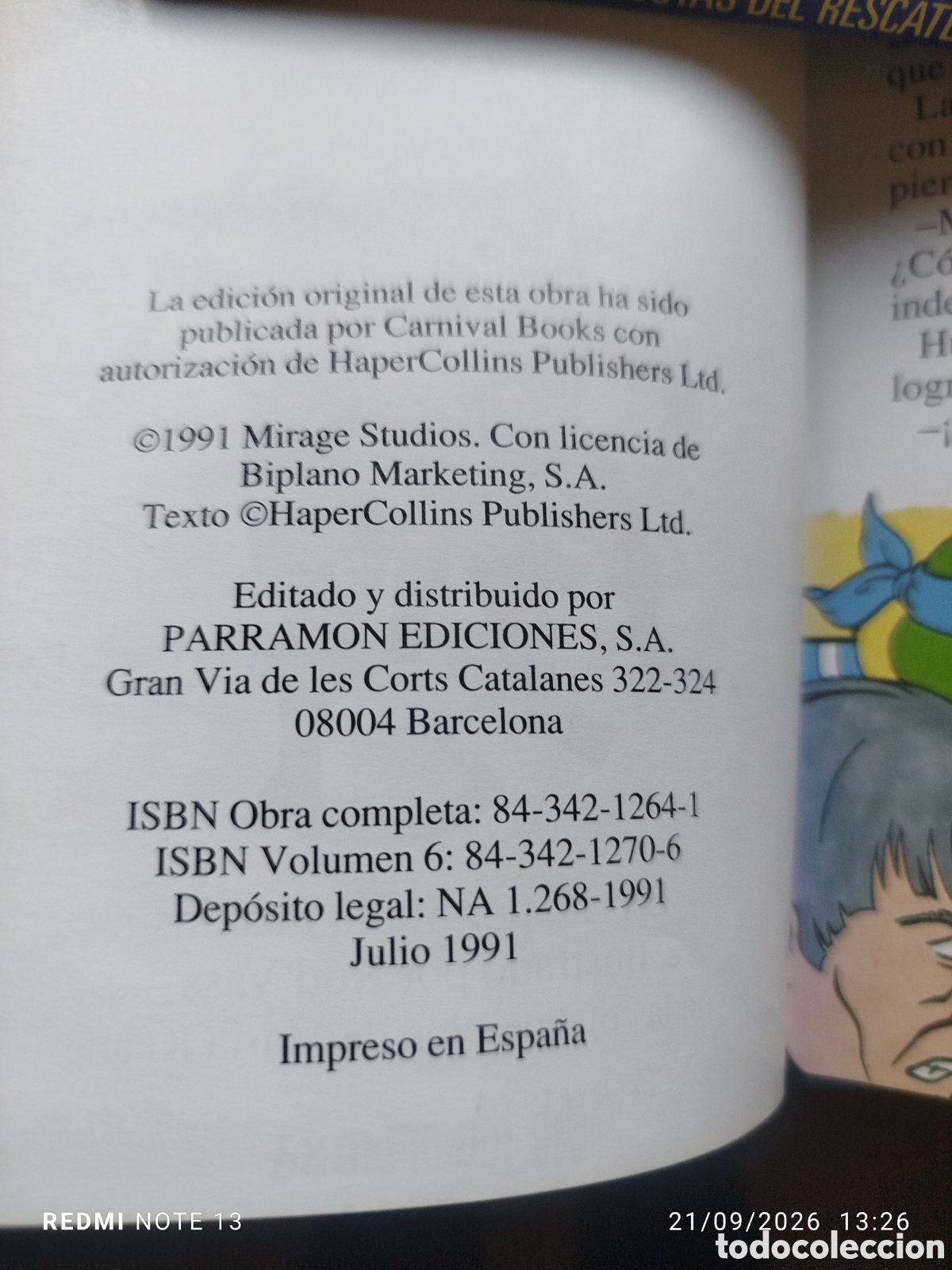 Libros de segunda mano: Tortugas ninja .h&eacute;roes de las cloacas - Foto 3