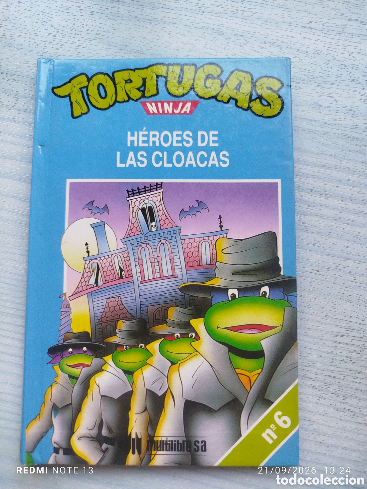 Libros de segunda mano: Tortugas ninja .h&eacute;roes de las cloacas - Foto 1