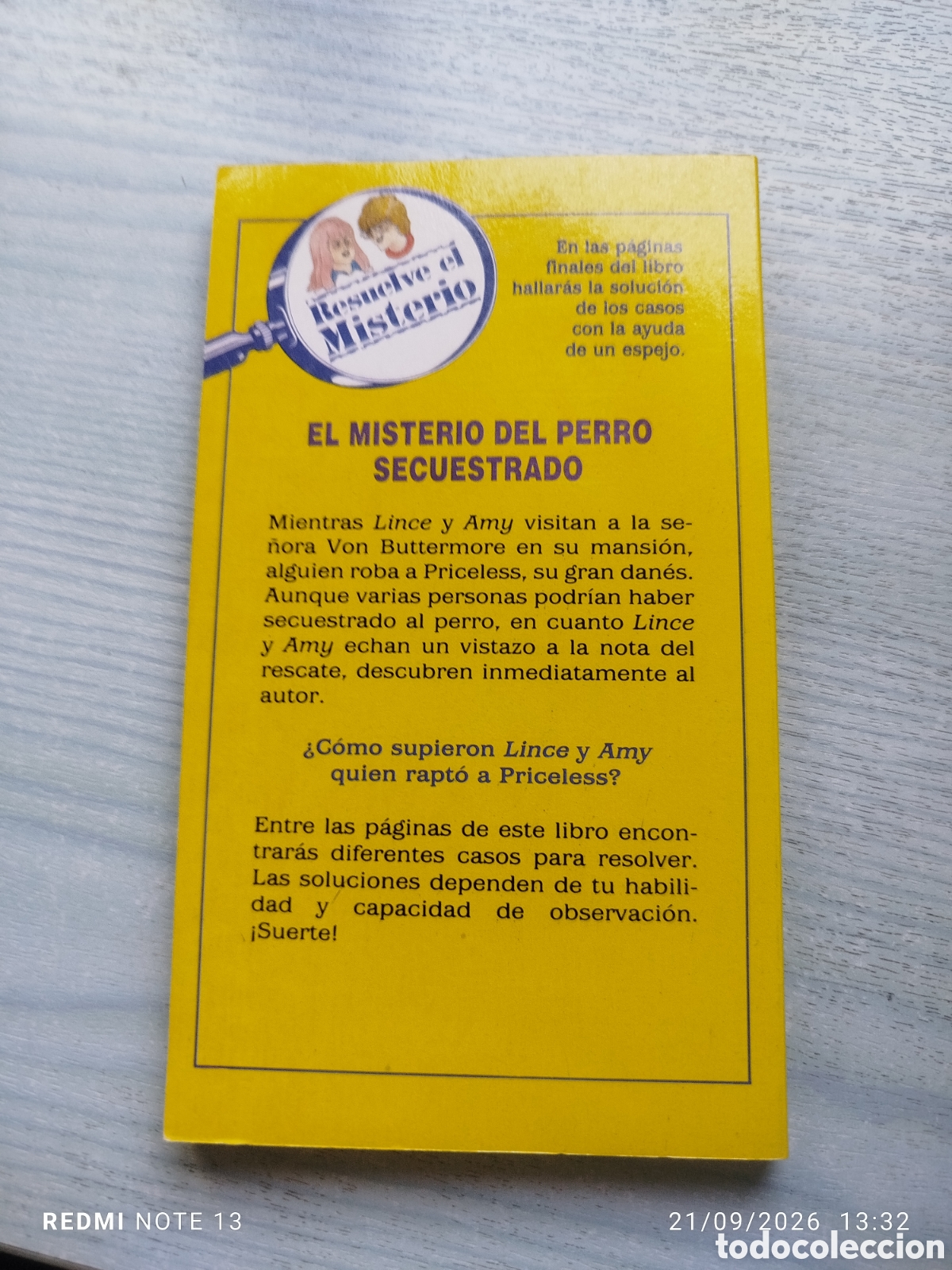 Libros de segunda mano: Timun m&aacute;s.el misterio del perro secuestrado - Foto 2