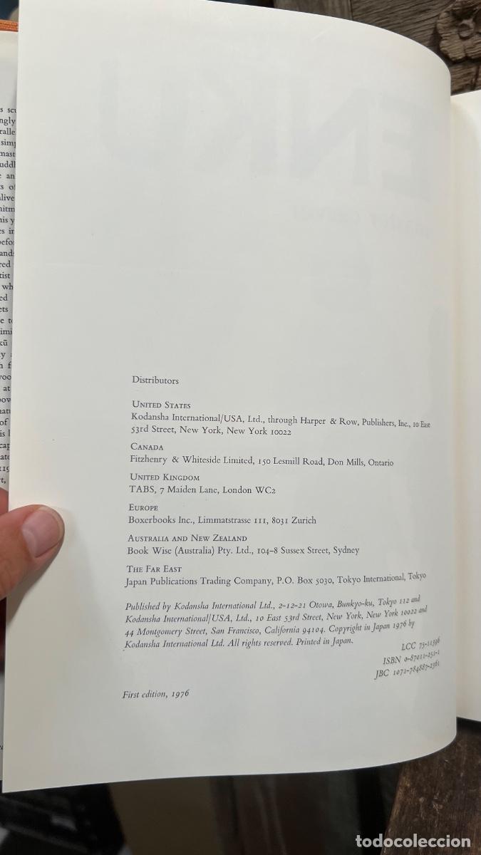 Libros de segunda mano: Enku master carver 1 a edici&oacute;n 1976 kodansha ed. Dotzenko 30,5cms - Foto 5