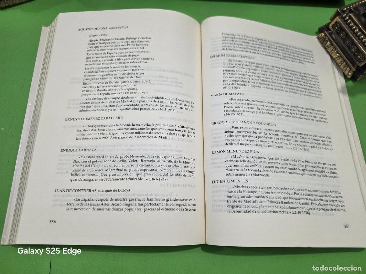 Libros de segunda mano: PILAR PRIMO DE RIVERA...&rdquo;&rdquo;RECUERDOS DE UNA VIDA&rdquo;&rdquo;...EDICIONES DYRSA...1983... - Foto 19