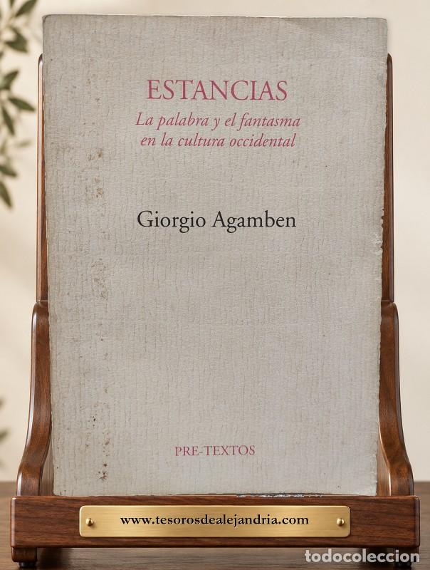 Libros de segunda mano: Estancias: La Palabra y el Fantasma en la Cultura Occidental - Giorgio Agamben - Editorial Pre-texto