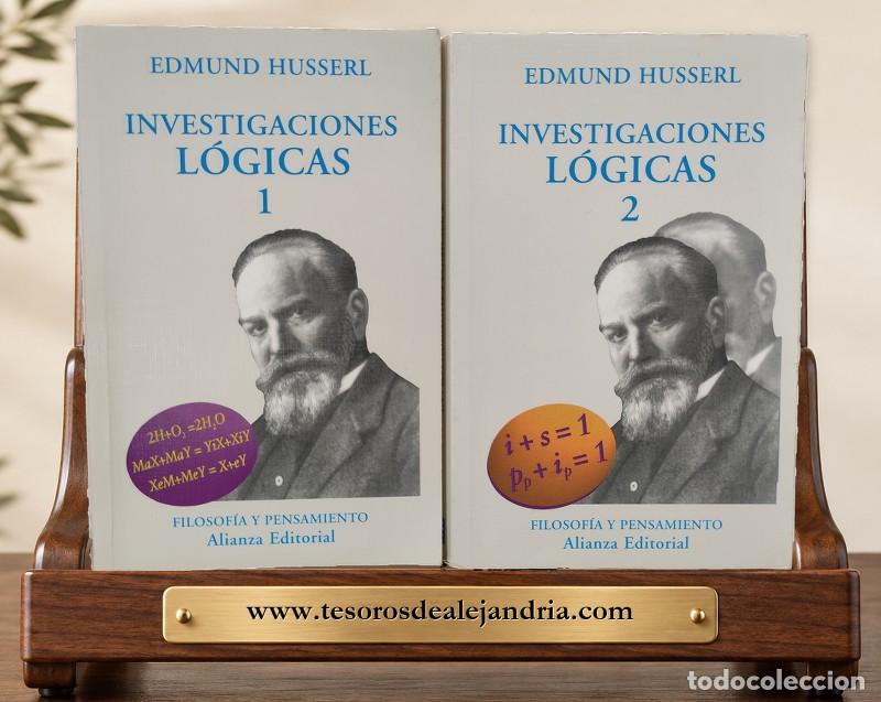 Libros de segunda mano: Investigaciones L&oacute;gicas - 2 Tomos - Edmund Husserl - Alianza Editorial
