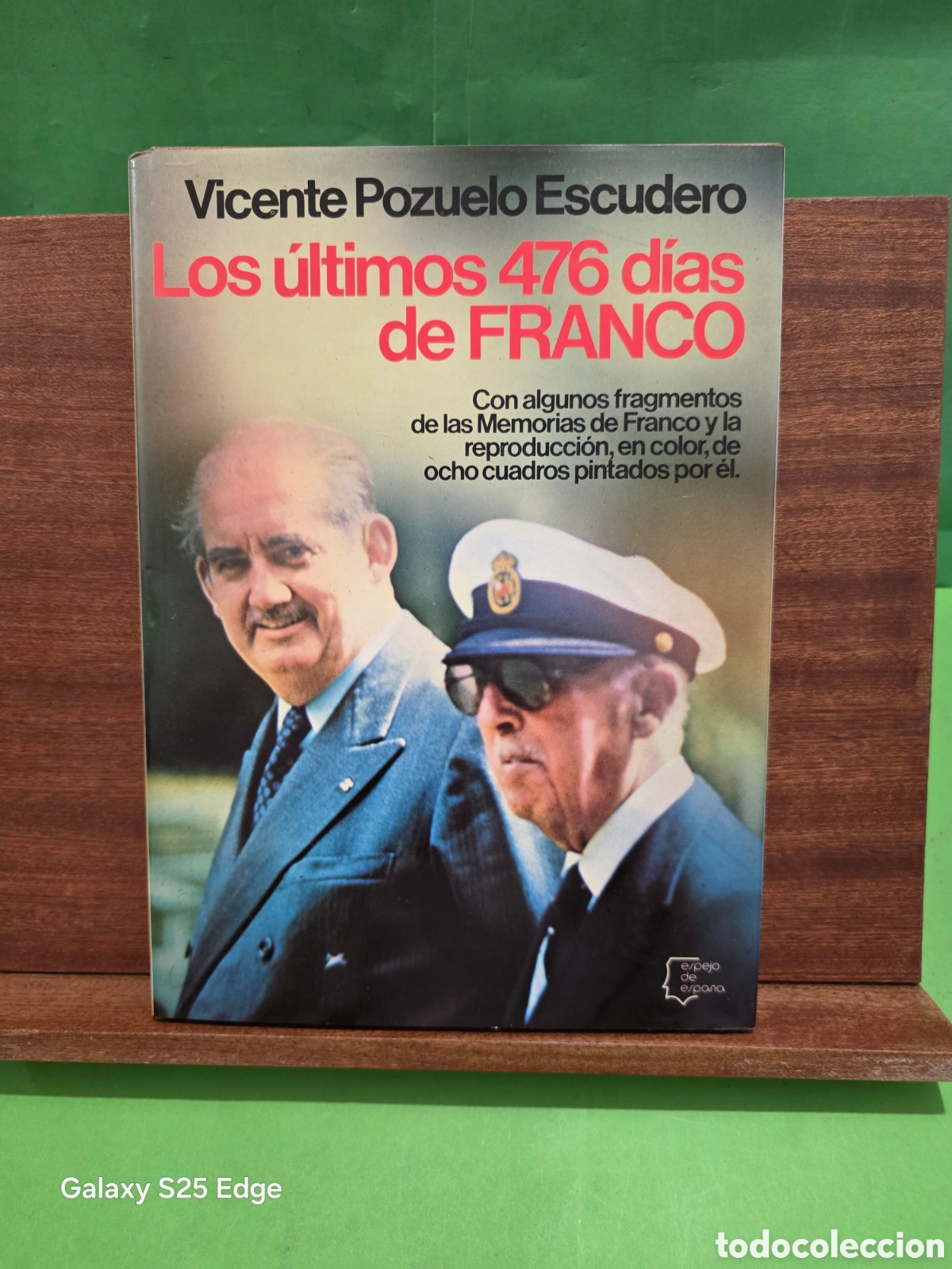Libros de segunda mano: VICENTE POZUELO ESCUDERO...&rdquo;&rdquo;LOS &Uacute;LTIMOS 476 DIAS DE FRANCO&rdquo;&rdquo;...EDITORIAL PLANETA...1980...