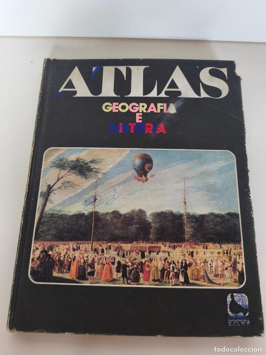 Libros de segunda mano: Atlas Geograf&iacute;a e Historia, publicado por Ediciones Salma.