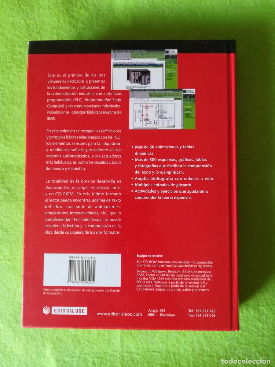 Libros de segunda mano: Introduccion a los automatas programables Joan Domingo Pe&ntilde;a editorial uoc 2003 - Foto 2