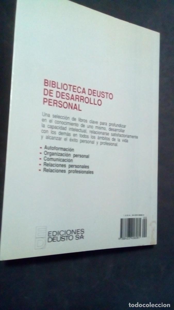 Libros de segunda mano: Como presentar con &eacute;xito nuestras ideas a los dem&aacute;s. Biblioteca de desarrollo personal. Deusto. 1991 - Foto 2