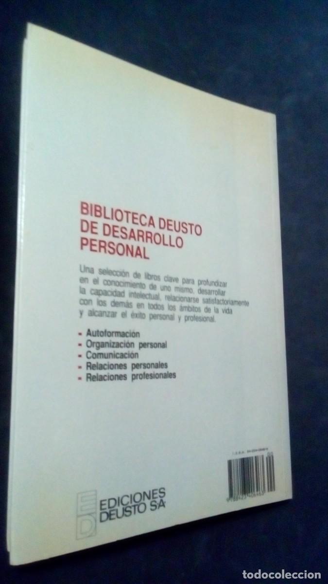 Libros de segunda mano: C&Oacute;MO UTILIZAR SU MENTE CON M&Aacute;XIMO RENDIMIENTO EDICIONES DEUSTO 1991-COMO NUEVO - Foto 2
