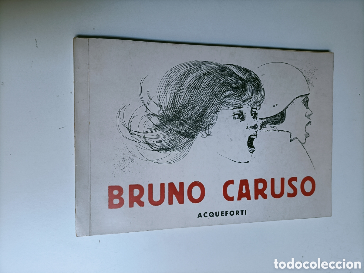Libros de segunda mano: Bruno Caruso. Acqueforti dal 1955 al 1970. Texto en Italia arte gr&aacute;fico