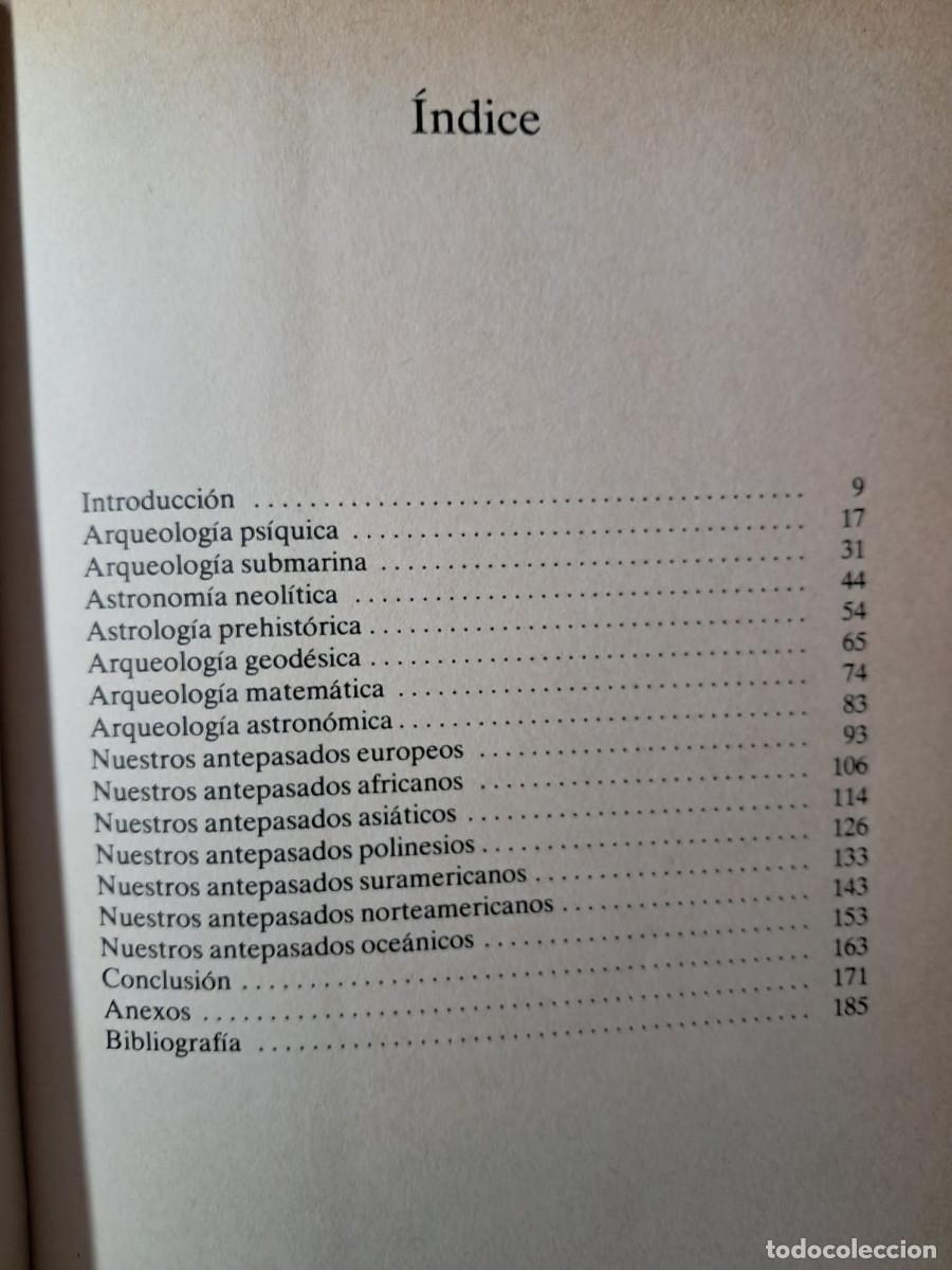Libros de segunda mano: EN BUSCA DE NUESTROS ANTEPASADOS COSMICOS - MAURICE CHATELAIN - Foto 6